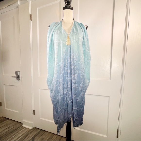 Open shoulder dress / kaftan / cover up - Picture 3 of 7
